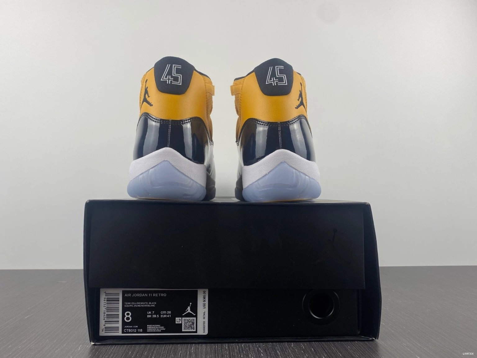 Cheap Retro 11 White Air CT8012-118 Yellow Black Jordan 0517